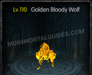 Golden Bloody Wolf