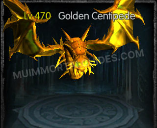 Golden Centipede
