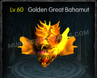 Golden Great Bahamut