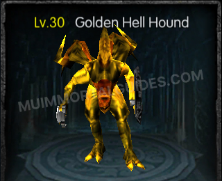 Golden Hell Hound