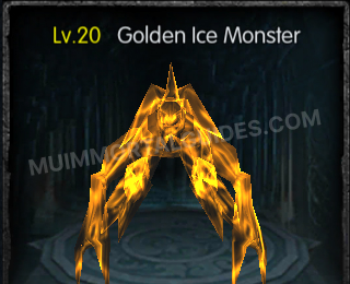 Golden Ice Monster
