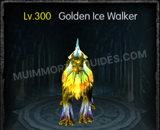 Golden Ice Walker