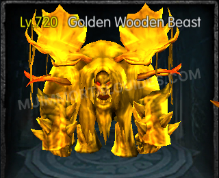 Golden Wooden Beast
