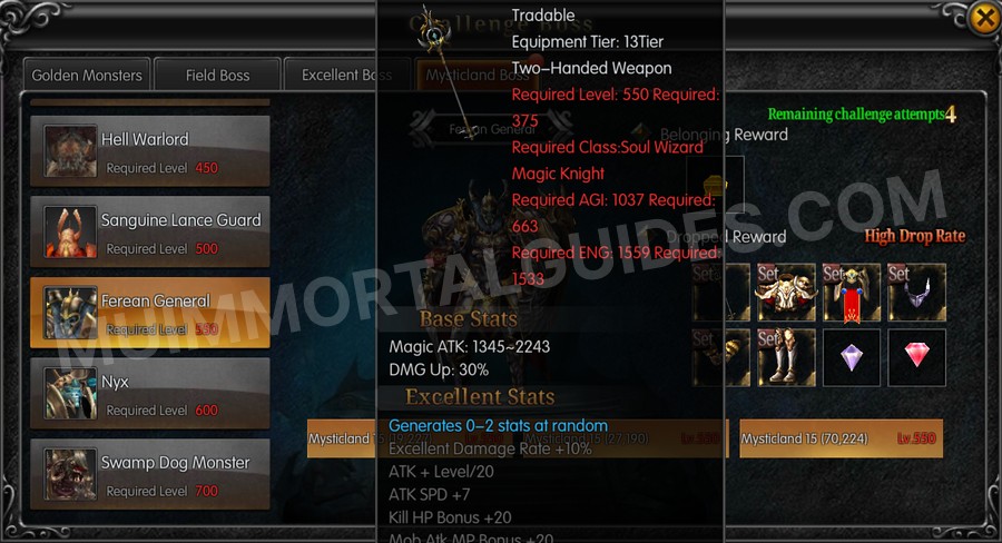 In-game screenshot of Excellent Anubis's Holyangel Rod tooltip