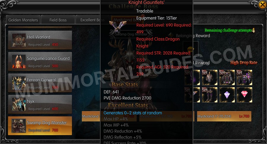 In-game screenshot of Excellent Hyon's Forefather's Silver Heart Knight Gauntlets tooltip