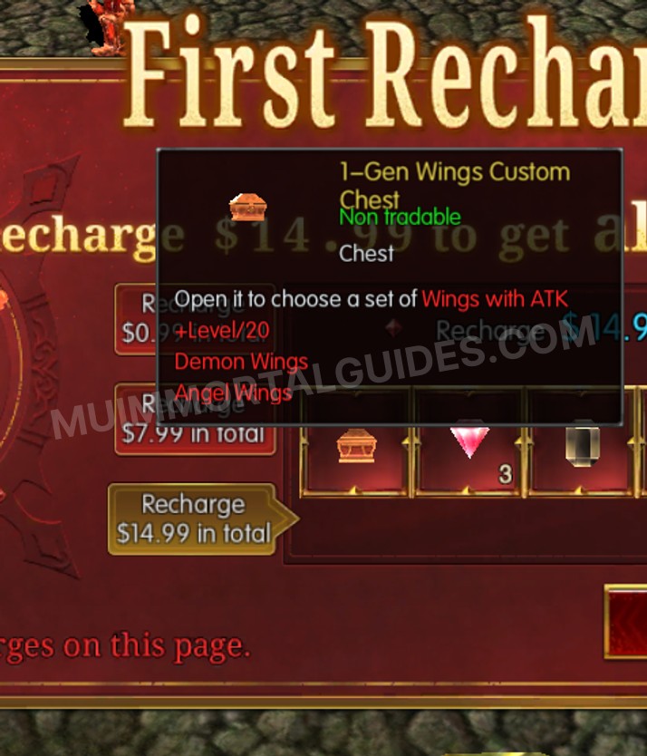 Screenshot of 1-Gen Wings Custom