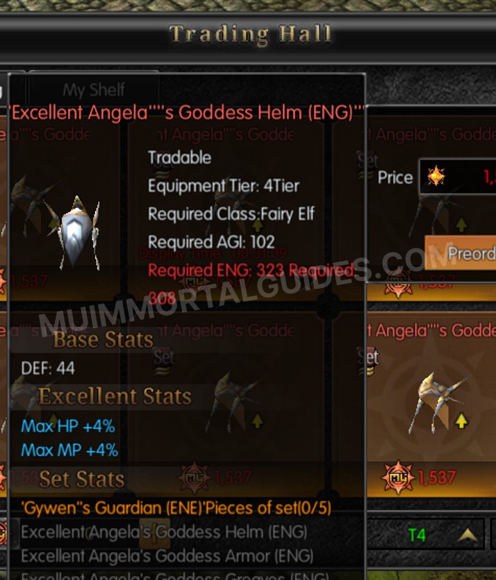 Screenshot of Excellent Angela's Goddess Helm (ENG)