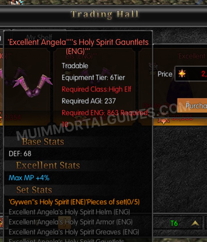 Screenshot of Excellent Angela's Holy Spirit Gauntlets (ENG)