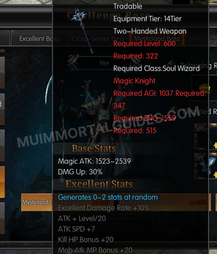 Screenshot of Excellent Anubis's Frosty Blue Eye