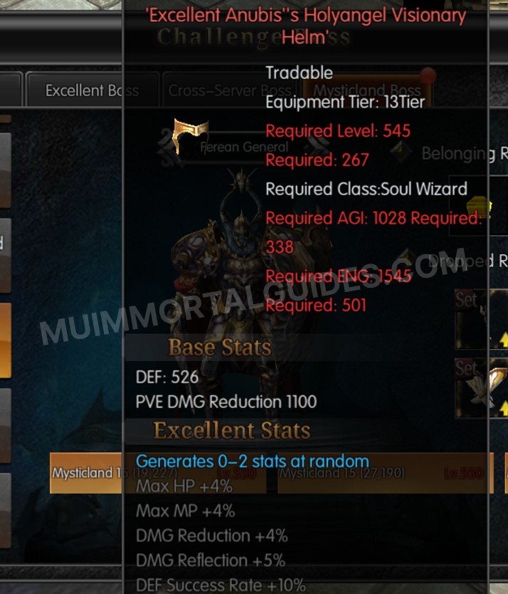 Screenshot of Excellent Anubis's Holyangel Visionary