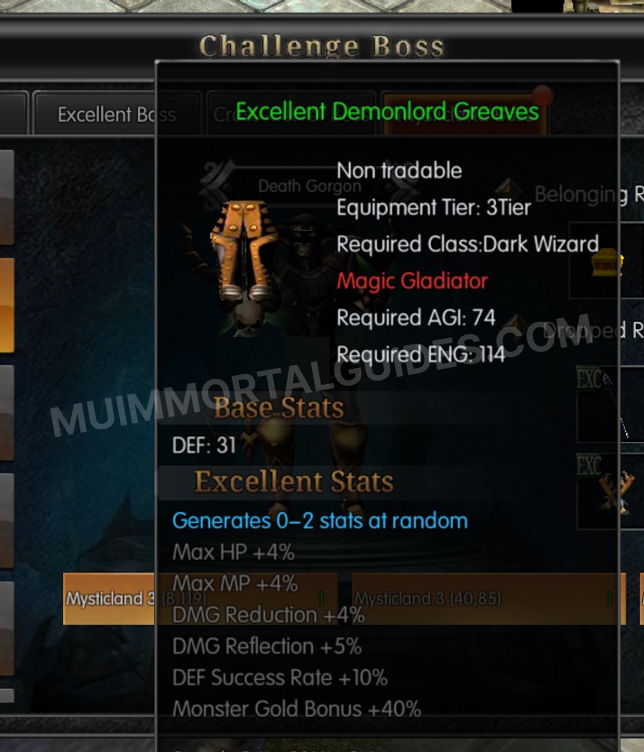 Screenshot of Excellent Demonlord Greaves