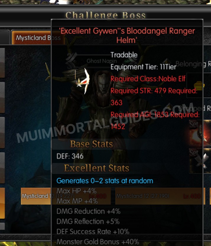 Screenshot of Excellent Gywen's Bloodangel Ranger Helm