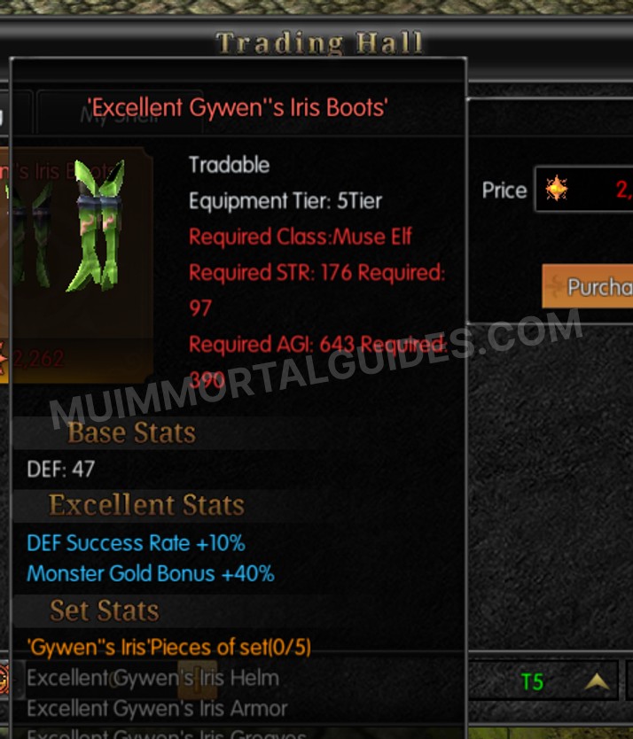Screenshot of Excellent Gywen's Iris Boots