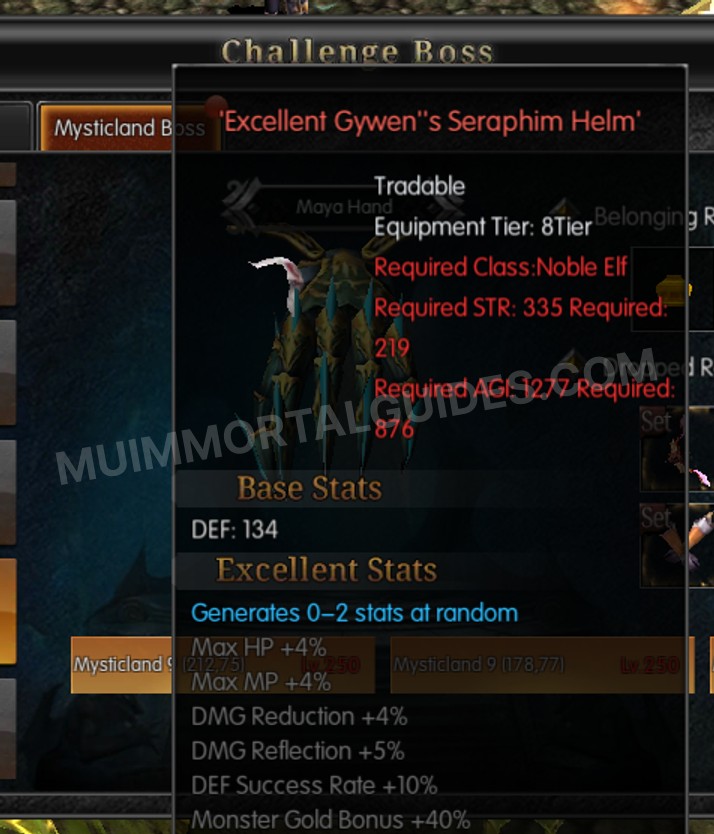 Screenshot of Excellent Gywen's Seraphim Helm