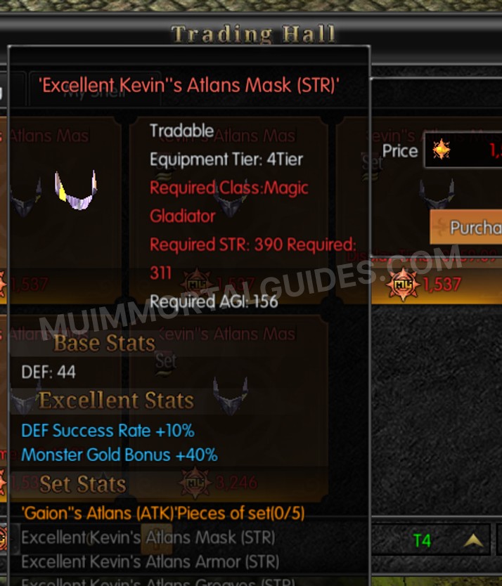 Screenshot of Excellent Kevin's Atlans Mask (STR)