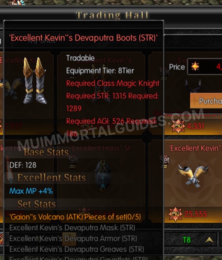 Screenshot of Excellent Kevin's Devaputra Boots (STR)