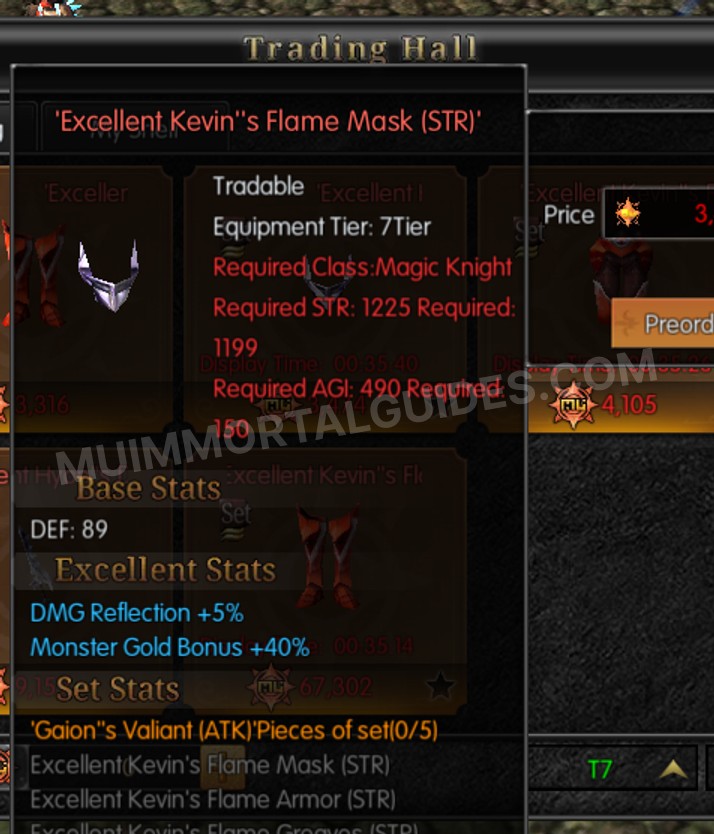 Screenshot of Excellent Kevin's Flame Mask (STR)