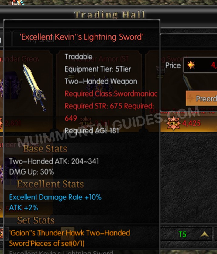 Screenshot of Excellent Kevin's Lightning Sword