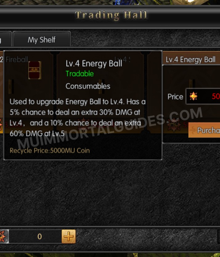 Screenshot of Lv.4 Energy Ball