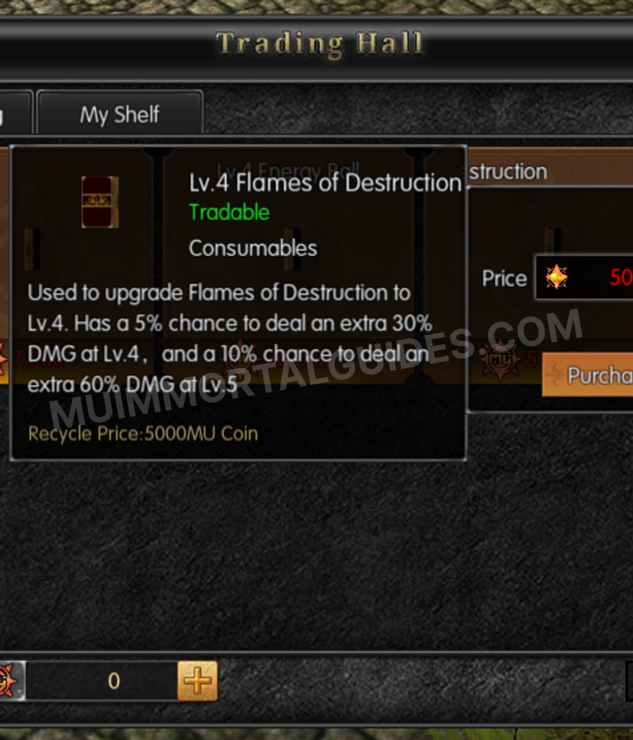 Screenshot of Lv.4 Flames of Destruction