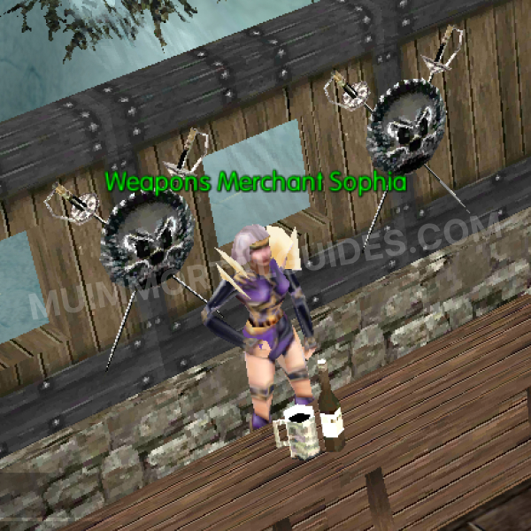 Weapons Merchant Sophia