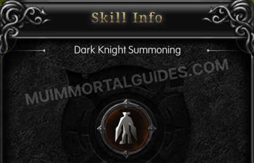 Dark Knight Summoning