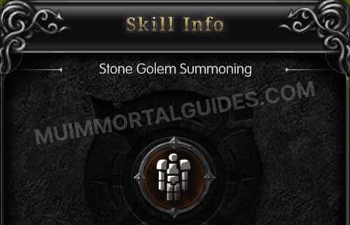 Stone Golem Summoning